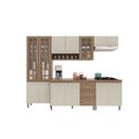 Ver imagem 3 de Cozinha Modulada Completa Fidelitá Paris 5 Peças 260cm 13 Portas 3 Gavetas com Tampo
