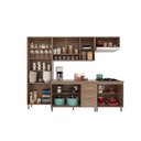 Ver imagem 2 de Cozinha Modulada Completa Fidelitá Paris 5 Peças 260cm 13 Portas 3 Gavetas com Tampo