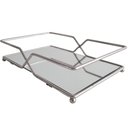 Ver imagem 3 de Bandeja Espelhada para Perfumes Decoração Banheiro Lavabo Cromado