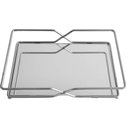 Ver imagem 1 de Bandeja Espelhada para Perfumes Decoração Banheiro Lavabo Cromado