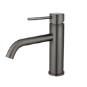Ver imagem 1 de Torneira de Água Fria Bica Baixa para Banheiro Acabamento Grafite Escovado - Dp5101 Drop Metais