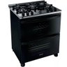 Fogão Brastemp 5 Bocas Automático Mesa de Vidro Forno Duplo BFD5VCE - 1