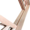 Ver imagem 6 de Janela de Madeira Vitro de Correr Diamante em Arco Padrão Cedro Bat.14 Cm - 1.40(l)x1.00(a)