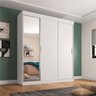 Guarda-Roupa Madri com 3 Portas, 3 Gavetas e Espelho Fama Móveis - 3