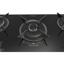 Ver imagem 4 de Cooktop 5 Bocas a Gás Tripla Chama Realce Bivolt Cr226 Preto