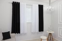 Ver imagem 1 de Cortina Duo Oxford 600x180 Duas Cores Sala/quarto Para Varão:Preto