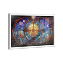 Ver imagem 1 de Quadro Decorativo Vitral Pergaminho e Profecia
