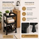 Ver imagem 6 de Estante Plastica 3 Andares Organizadora Cozinha Banheiro Lavanderia Quarto Despensa Multiuso