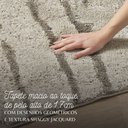 Ver imagem 3 de Tapete Sala Paris Pérola Art 610 Antiderrapante:2,00X3,00