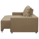 Ver imagem 4 de Sofá Retrátil e Reclinável 2 Lugares Bariloche 1.50cm C/ Molas - Linho