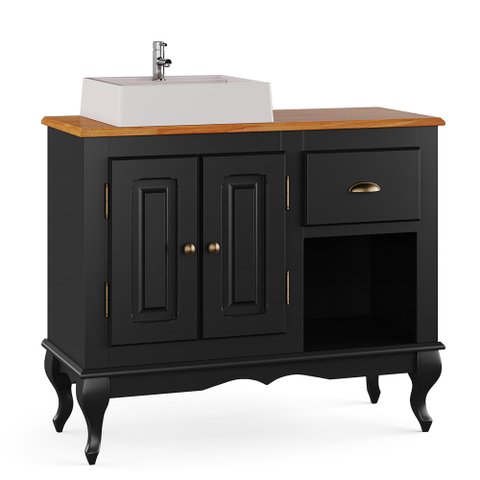 Balcão Lavabo 0,97m com Cuba - 3058