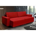 Ver imagem 1 de Sofá Dallas 2.30m Retrátil - Vermelho