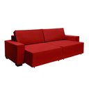 Ver imagem 2 de Sofá Dallas 2.30m Retrátil - Vermelho