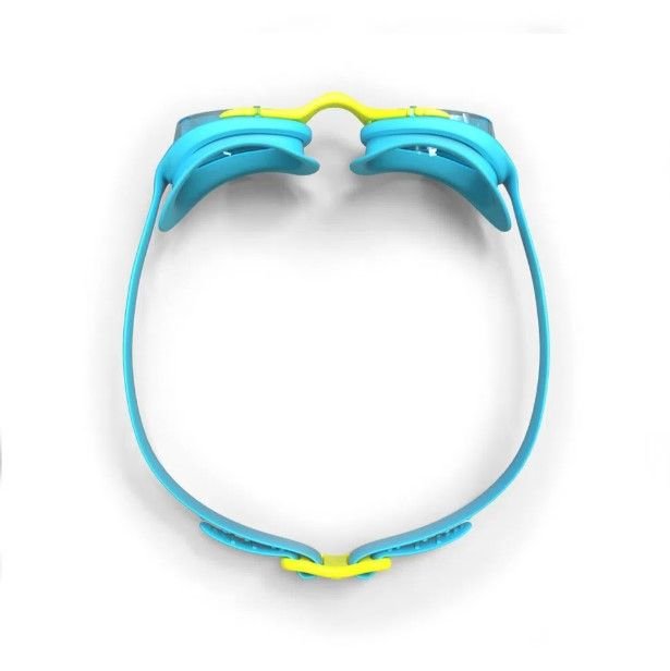 Óculos de Natação Infantil Profissional Nabaiji Azul Amarelo - 12