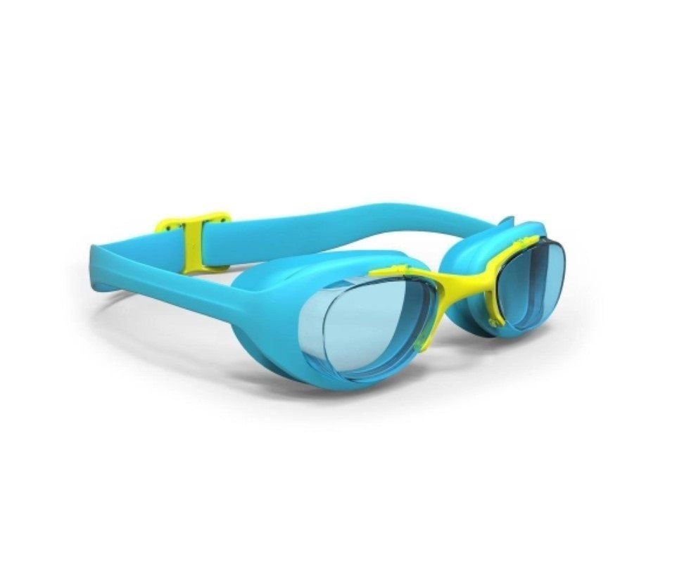 Óculos de Natação Infantil Profissional Nabaiji Azul Amarelo - 8