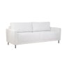 Sofá Estofado Elite 2 Lugares 200 Cm Linho Off White - 58735 Exclusivo Wood Prime - 1