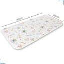 Ver imagem 2 de Mesa para quarto pequeno de parede dobrável personalizada 90x40cm