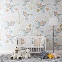 Ver imagem 2 de Papel de Parede Mural Infantil Beija Flor Gh Papel de Parede 2,5m