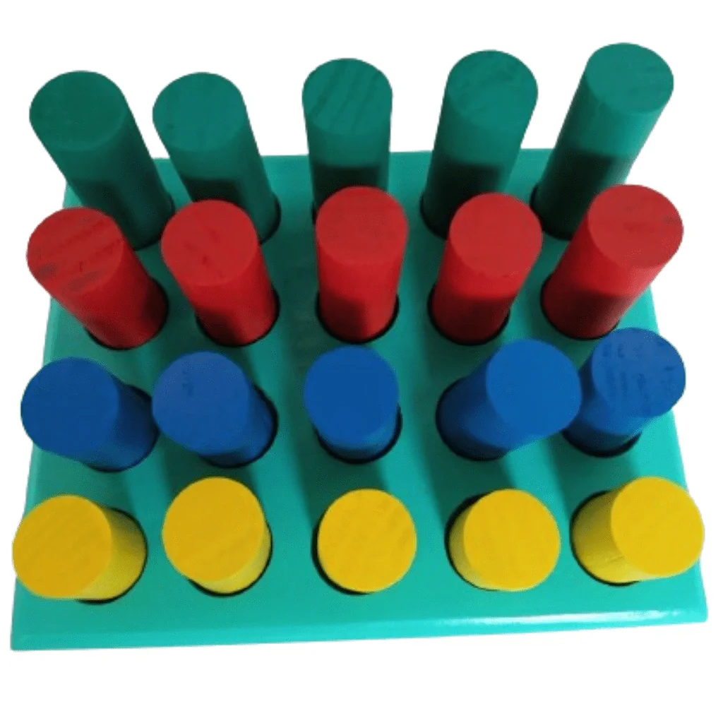 Ver mais imagens de Pinos de Encaixe Geométrico em Madeira Educativo Woodtoys