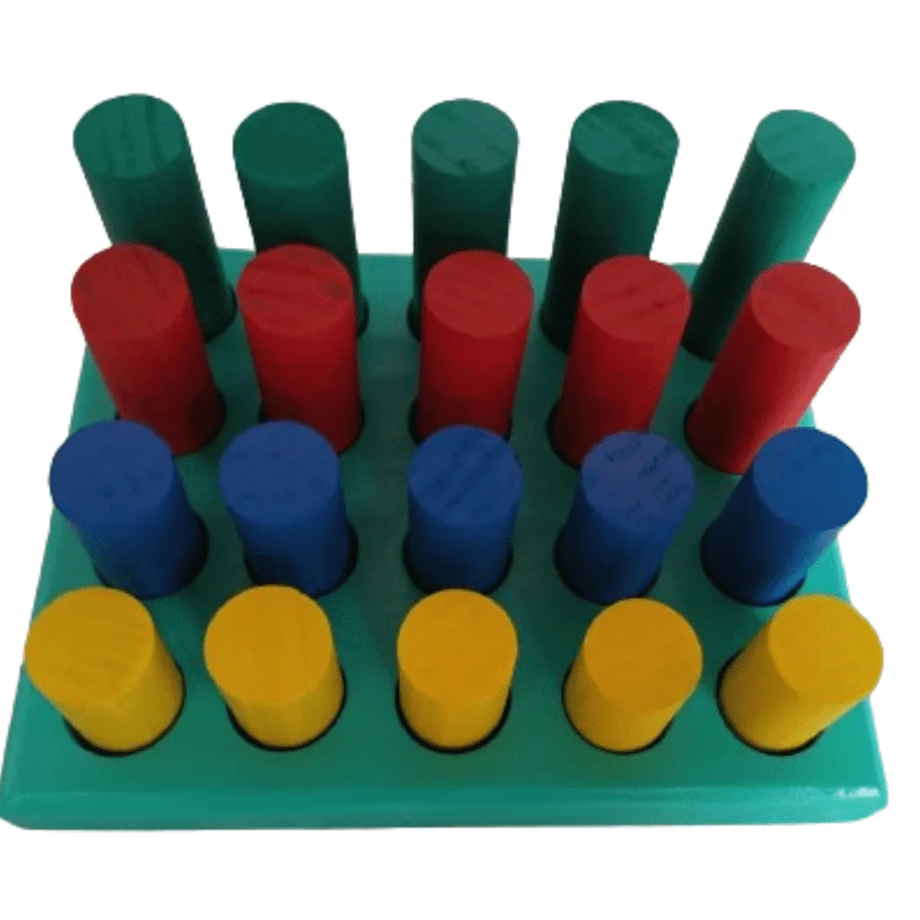 Ver imagem 6 de Pinos de Encaixe Geométrico em Madeira Educativo Woodtoys