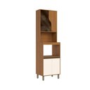 Ver imagem 2 de Paneleiro Cozinha Modulado Venaly 3PTAS 2FORNOS 50cm Off White Henn