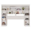 Ver imagem 2 de Guarda-roupa Casal Modulado Odin Premium 4 Portas Branco - Pnr Móveis