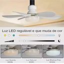 Ver imagem 5 de Luminária com Ventilador de Teto Galaxy 40w Bivolt