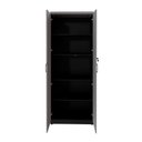 Ver imagem 4 de Armário Escritório Extra Alto 80cm X 210cm 2 Portas Chave F5