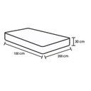 Ver imagem 3 de Colchão Twin Size Molas Nanolastic Orthotel Super Luxo Pillow (100x200x30) - Ortobom