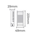 Ver imagem 2 de Fonte de Alimentação Chaveada Nordecor Dimerizável 12v 8,34a / 100w 127v Unica 7103