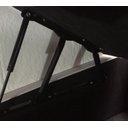 Ver imagem 3 de Cama Box Baú Casal Bipartido Blindado Sintético Preto