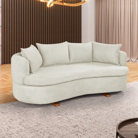 Sofa 4 Lugares Boucle M-204 2m Living Estofados Martins