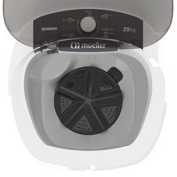 Tanquinho de Lavar Roupa Mueller 20 Kg Semiautomático Mlt20b Branco 220v - 5