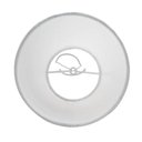 Ver imagem 4 de Cúpula de Abajur 13x07x14cm de Tecido Algodão Ref 02