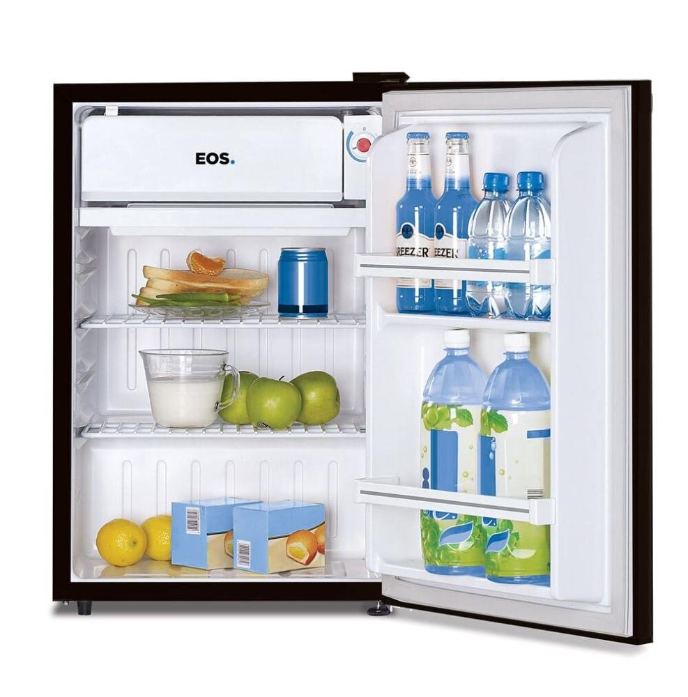 Frigobar Mini Refrigerador Doméstico Ice Compact 71L EFB81P 220V Preto ...