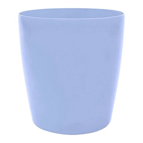 Vaso Cachepot Orquídea (9x11) Cor Azul Vintage Vasart