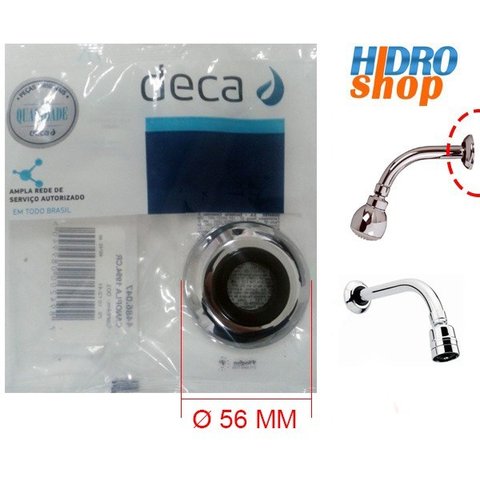 Canopla Acabamento Uso Geral Cromado 1/2" - 4486120