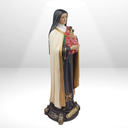 Ver imagem 3 de Santa Terezinha em Resina Premium com Aureola 30 Cm