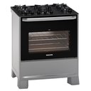 Ver imagem 1 de Fogão Suggar Best Glass 5 Queimadores Prata Fgvbg510prix Bivolt