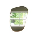 Ver imagem 4 de Espelho Orgânico Decorativo 70cm Mdf Dalla Costa Casa Lar Cor:freijó