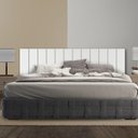 Ver imagem 4 de Painel Lambri MDF Modular Autocolante 10 Placas 60x145cm Branco Onedoor