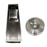 Kit Lixeira 5L Calha Canal Organizador Escorredor Inox AJL KIT LIXEIRA 5L + ESCORREDOR CALHA 77,5CM - 3