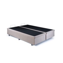 Cama Box Baú Queen 158x198x42cm Suede com Pistão a Gás - 8 Cama Box Baú Queen 158x198x42cm Suede com Pistão a Gás - 8