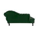 Ver imagem 6 de Recamier Decorativo Divã Amsterdã 147cm Lado Esquerdo Suede Verde