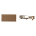 Ver imagem 2 de Rack com Painel com Suporte para TV até 60 Polegadas 153CMX180CM