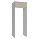 Ver imagem 1 de Porta-Geladeira 83 cm 1 Porta Basculante Branco/Crema Vik Madesa