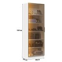 Ver imagem 5 de Sapateira Divino Good em MDF 66x187cm com Porta Reflecta com LED Branco 1232