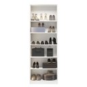 Ver imagem 4 de Sapateira Divino Good em MDF 66x187cm com Porta Reflecta com LED Branco 1232