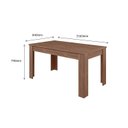 Ver imagem 2 de MESA GEÓRGIA 1,56 X 0,84 - Amêndoa