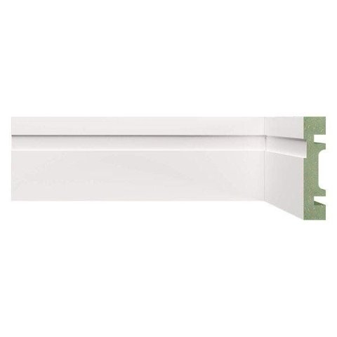 Rodapé MDF Frisado 8cm x 2,40m 802 Moldufama